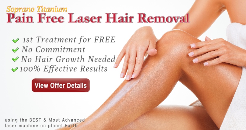 Laser hair removal promo